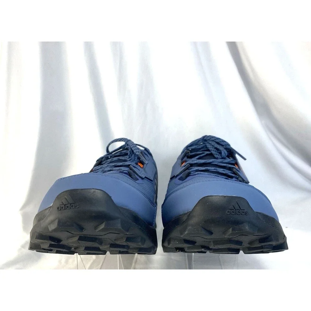 Adidas Terrex Men's Hiking Shoes Blue/Navy Size 11.5 Continental Grip Gortex EUC